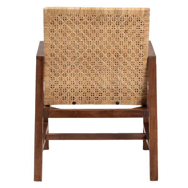 bali & pari Lovina Bohemian Light Honey Rattan Arm Chair