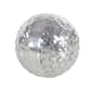 9th & Pike® Glam Silver Aluminum Decorative Orbs - Set of 3 - image 4