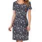 Womens Connected Apparel Short Sleeve Pocket A-Line Dress - image 3