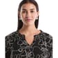 Petite Rafaella® 3/4 Sleeve Floral Embroidery Blouse - image 4
