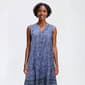 Womens Beachlunch Lounge Sleeveless Floral Drawstring Waist Dress - image 4