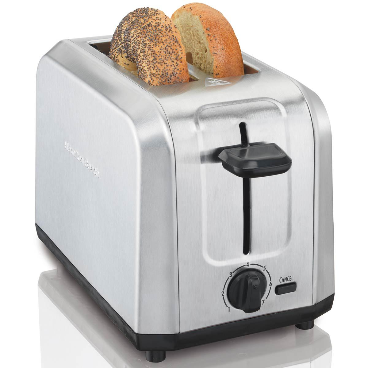 Hamilton Beach® 2 Slice Stainless Steel Toaster