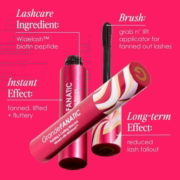 Grande Cosmetics GrandeFANATIC Fanning & Curling Mascara