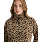 Womens NVLT Eyelash Strand Cheetah Coatigan - image 5