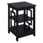 Convenience Concepts Town Square End Table w/ Shelves - image 1