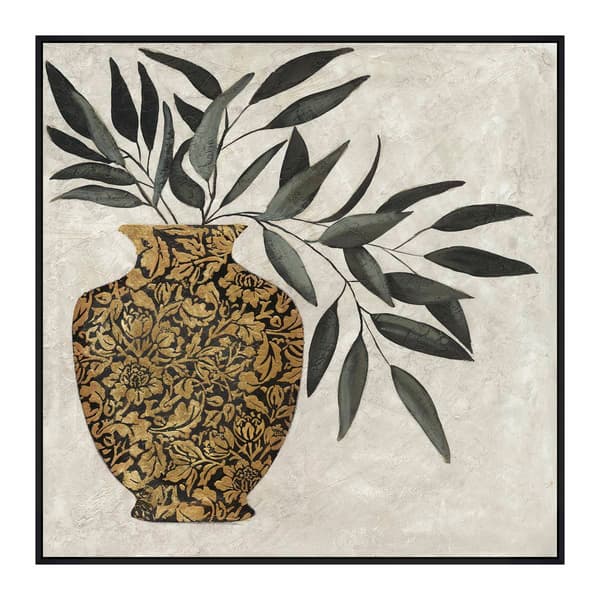 Artisan Home Luxury Ornament I Floral Canvas Wall Decor - image 