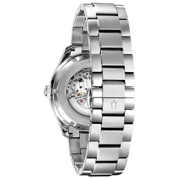 Mens Bulova Automatic Stainless Bracelet Watch - 96A207