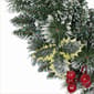 Puleo International 24in. Pre-Lit Snowy Silverton Pine Wreath - image 5