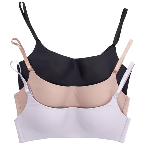 Womens Steve Madden 3pk. Wire Free Molded Bras SM21058A3