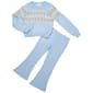 Girls (4-6x) BTween(R) Chenille Sweater & Ribbed Legging Set - image 1