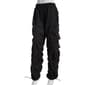 Juniors Almost Famous&#40;tm&#41; Ruched Cargo Parachute Pants - image 1