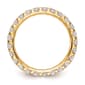 Pure Fire 14kt. Yellow Gold Lab Grown Diamond Eternity Band - image 3