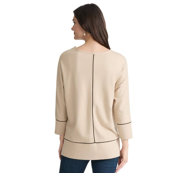 Womens Jones New York 3/4 Sleeve Serenity Knit Blouse