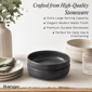 Sango Anderson Black 10in. Large Ceramic Serving Bowl - Set of 2 - image 3