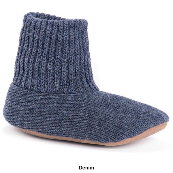 Mens MUK LUKS® Morty Ragg Wool Sock Slippers