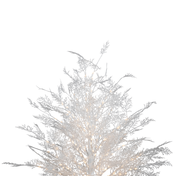 Northlight 5ft. Warm White LED  White Lace Christmas Tree