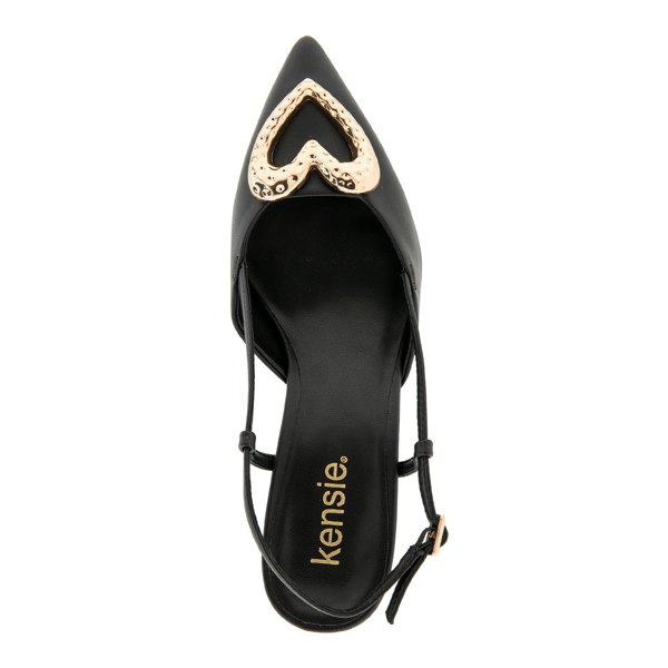 Womens Kensie Elliana Slingback Kitten Heels
