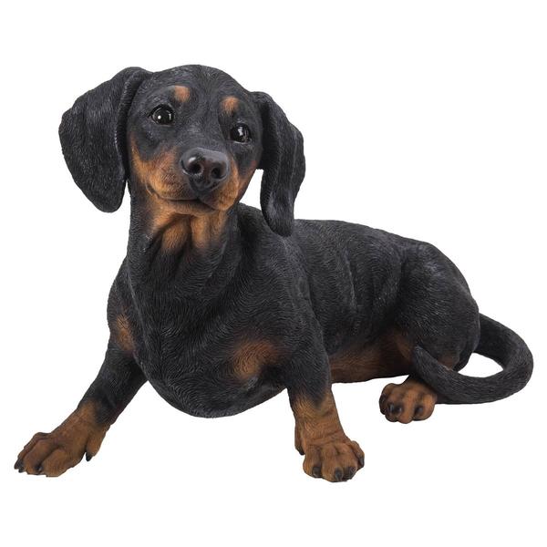 Hi-Line Gift Dachshund Garden Statue - image 
