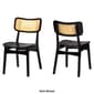 Baxton Studio Tafari Wood & Rattan 2pc. Dining Chair Set - image 8