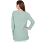 Womens Emaline Seabreeze Essence Open Front Pointelle Cardigan - image 2