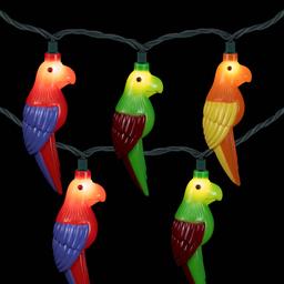 Northlight Seasonal 6ft. Parrot Patio Light Set
