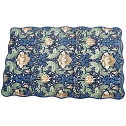 Nourison Scalloped Edges Floral Rug