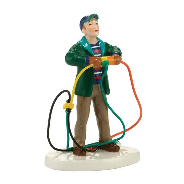 Department 56 Village Accessories Fire It Up Dad! - image 