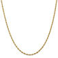 Unisex Gold Classics&#40;tm&#41; 2.8mm. 14k Semi Solid Rope Chain Necklace - image 1
