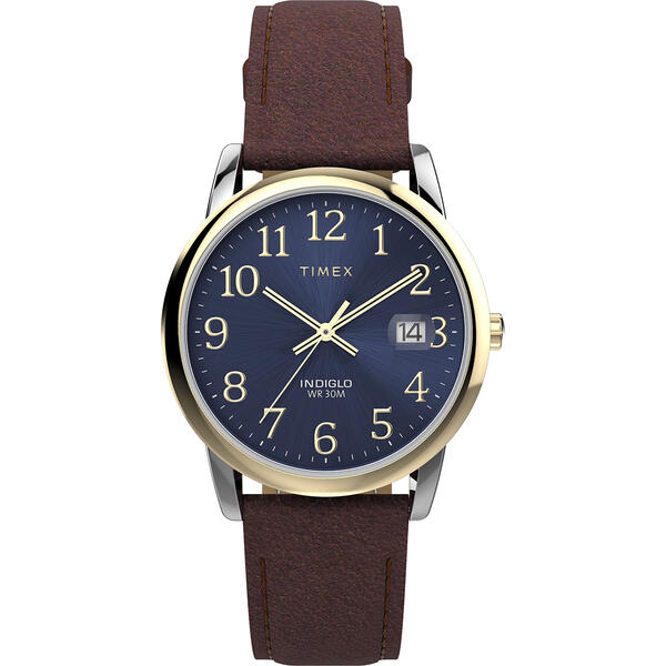 Mens Timex&#40;R&#41; Elevated Easy Reader&#40;R&#41; Sunray Dial Watch - TW2W54500JT - image 