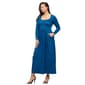 Womens 24/7 Comfort Apparel Empire Waist Pocket Maxi Dress - image 3