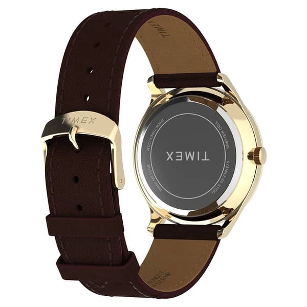 Mens Timex® Modern Easy Reader® Leather Strap Watch - TW2W68400JT