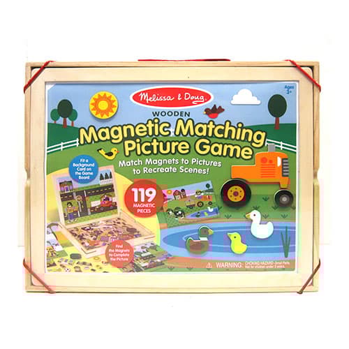 Melissa &amp; Doug® Magnetic Matching Picture Game