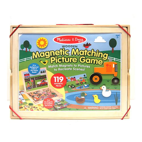 Melissa &amp; Doug® Magnetic Matching Picture Game