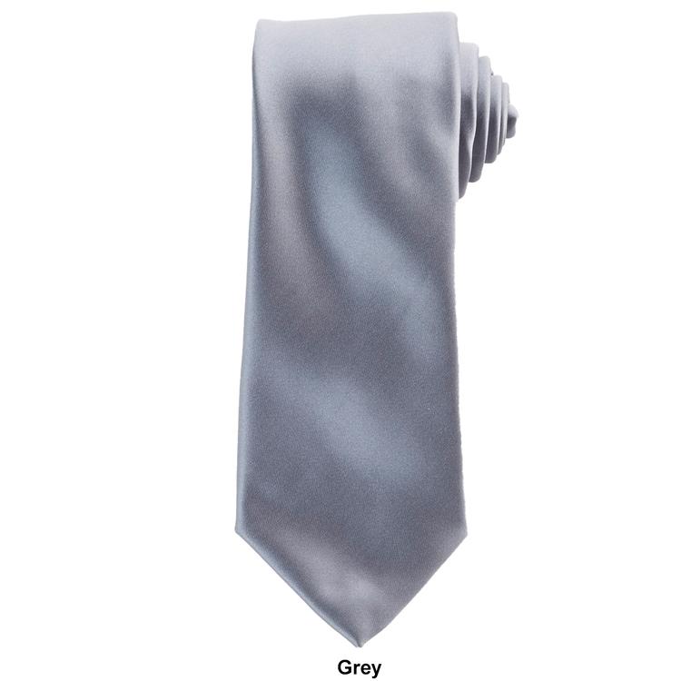 Mens John Henry Sateen Solid Tie