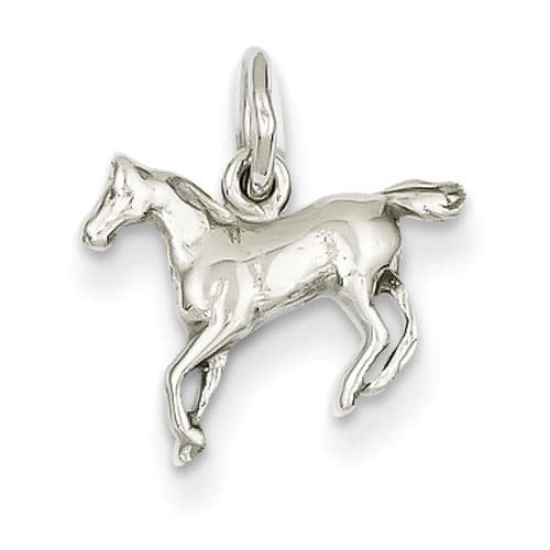 Gold Classics™ 14kt. White-Gold Horse Charm