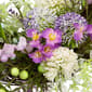 Northlight Seasonal Artificial Wildflower & Berry Half Wreath - image 4