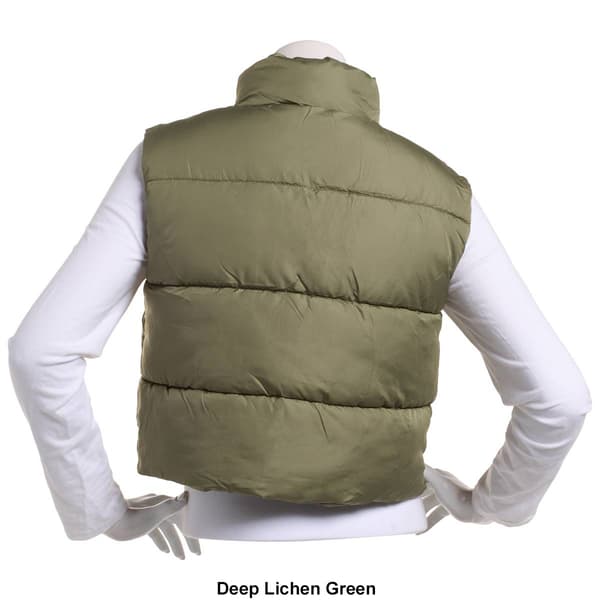 Juniors No Comment Boxy Puffer Vest