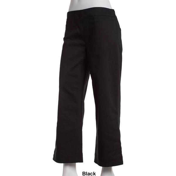 Womens Napa Valley Cotton Super Stretch Wide Leg Crop Pants