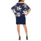 Womens MSK Foil Floral Overlay Sheath Dress - image 2