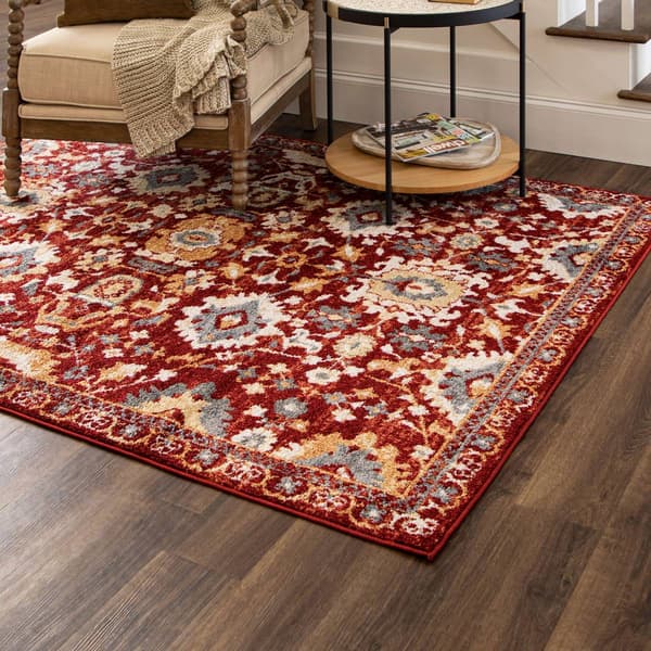 Mohawk Home Norwood Red Large Area Rug