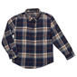 Boys (8-20) Architect® Flannel Shirt - Navy/Orange - image 2