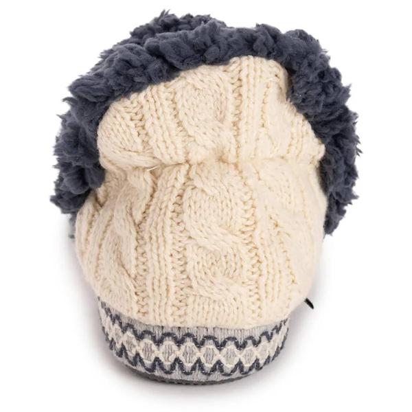 Womens MUK LUKS® Magdalena Slippers - Ivory/Denim