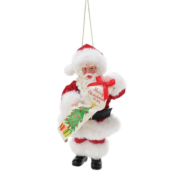 Department 56&#40;R&#41; Possible Dreams Merry Christmas 2024 Ornament - image 