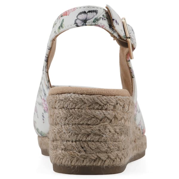 Womens White Mountain Maize Espadrille Sandals