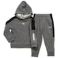 Boys &#40;4-7&#41; Puma&#40;R&#41; 2pc. Cotton Pullover Set - Charcoal Heather - image 1