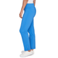 Womens Hearts of Palm Embraceable Blue Casual Ankle Pants - image 4