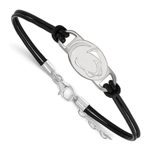 Small Penn State University Leather Bracelet - image 