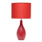 Creekwood Home Essentix 18in. Traditional Dewdrop Table Lamp - image 1