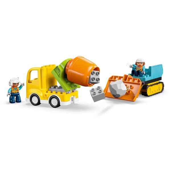 LEGO® DUPLO® 3-in-1 Construction Site & Vehicles Building Kit