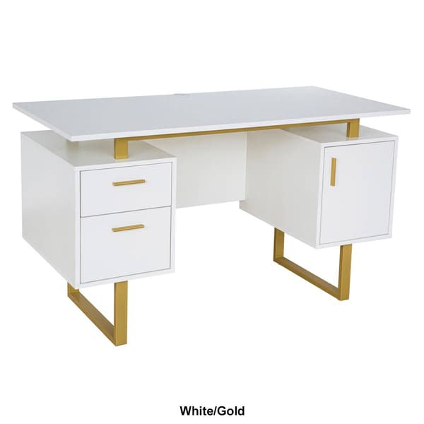 Techni Mobili 51in.Office Desk w/ Drawers & Storage